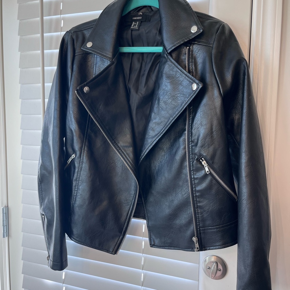 Forever 21 Biker Jacket size medium